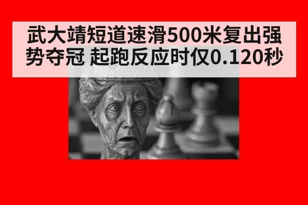 武大靖短道速滑500米复出强势夺冠 起跑反应时仅0.120秒